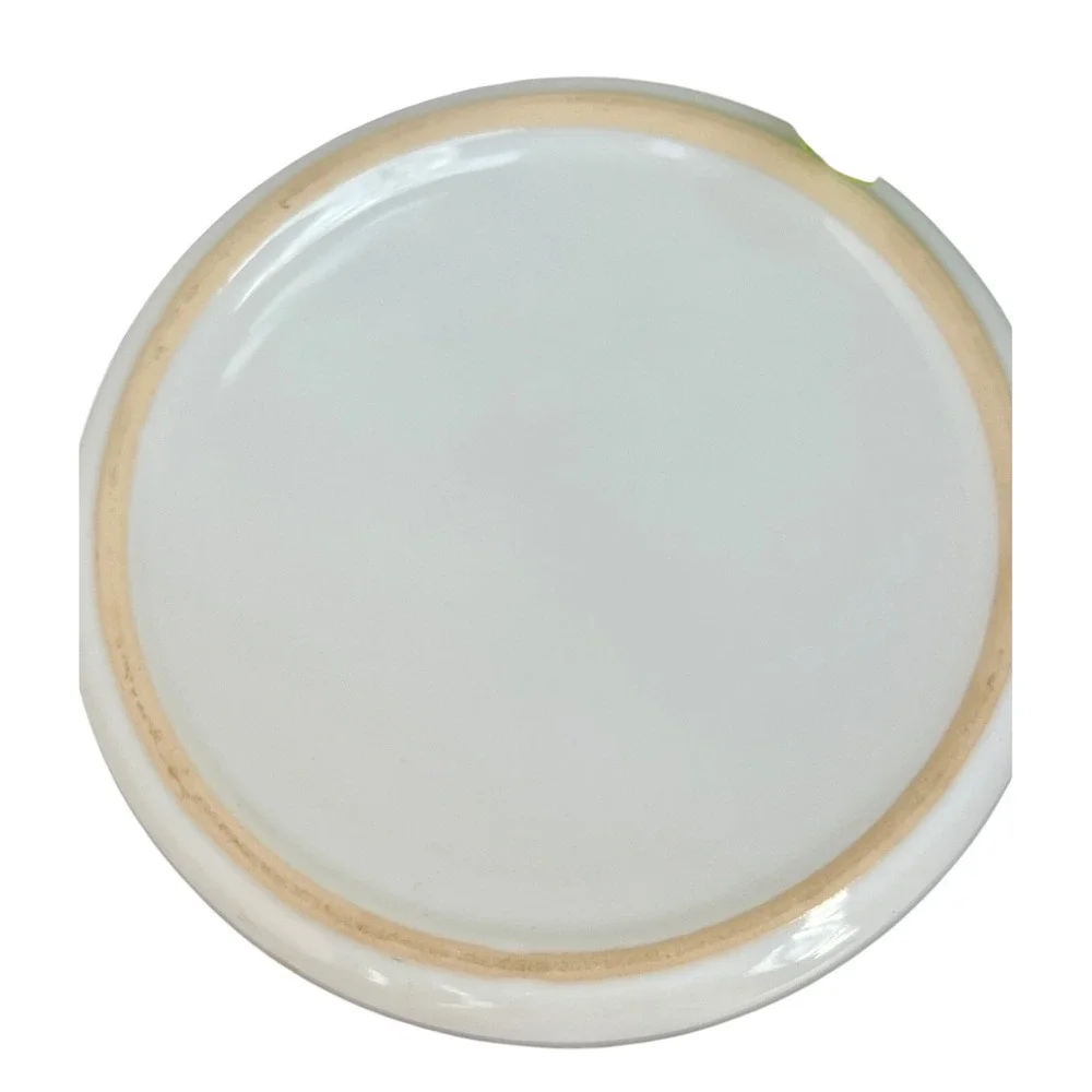 Canister White Ceramic Minimalist‎ Home Decor Small Storage Jar Modern Style